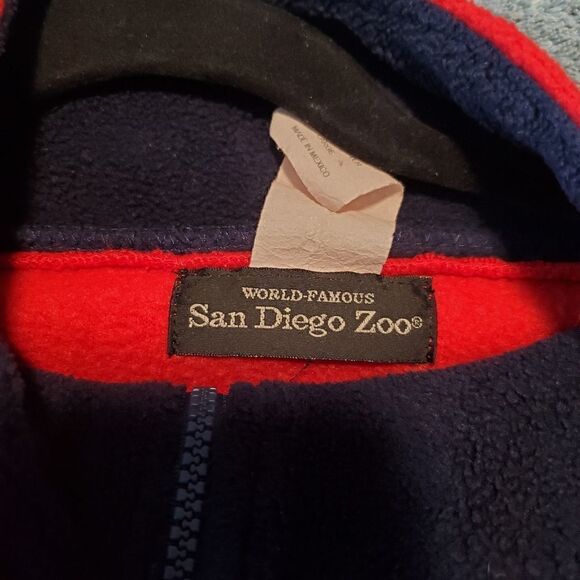 Authentic San Diego Zoo Fleece Pullover Sweater Size L - Picture 4 of 7